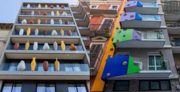 Bari palazzo Le Giare e Apulia Re' hotel: un modo per distinguersi dalla triste edilizia in serie